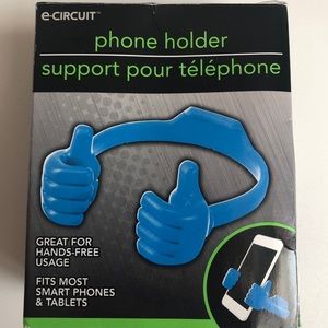 NIB Blue Phone Holder from e-Circuit